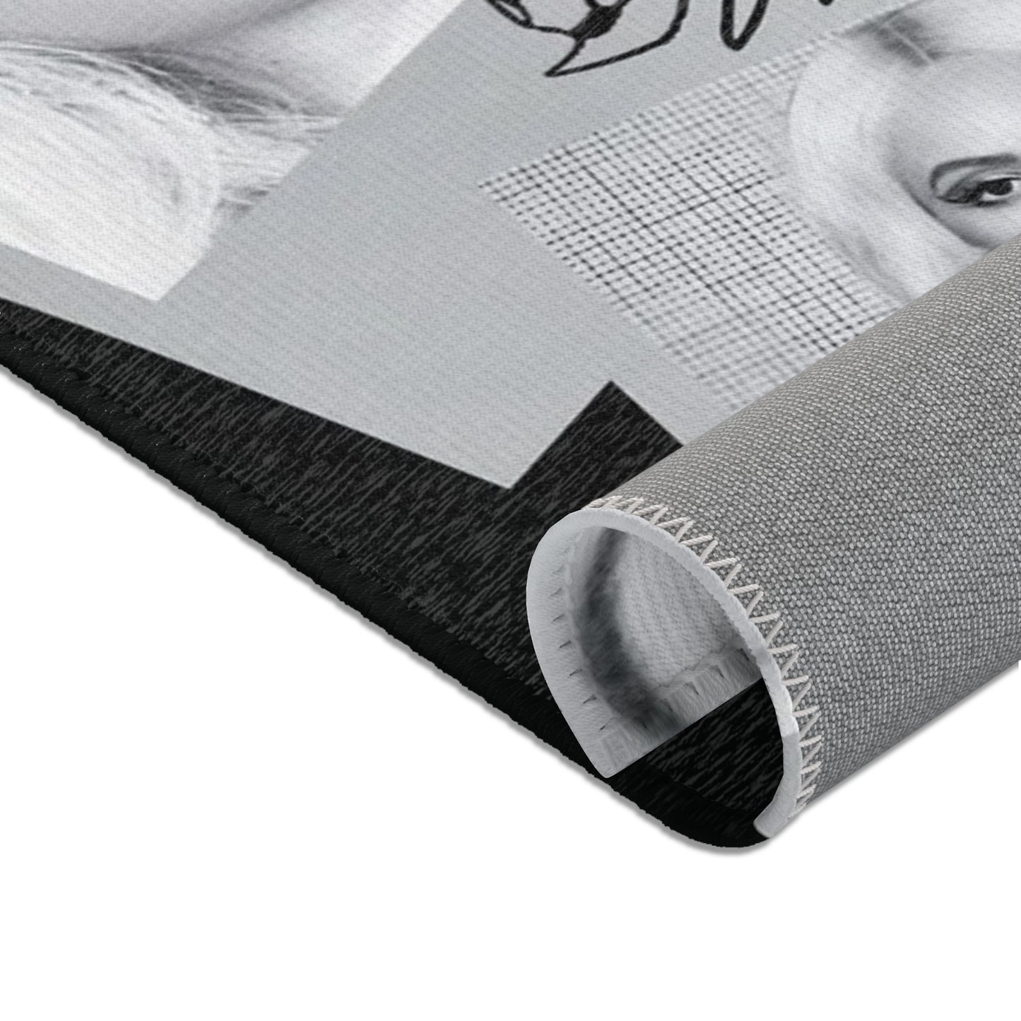 Black & White Glamour Rug™